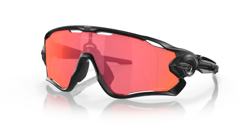 Oakley Jawbreaker Matte black , Prizm trail torch - Cycling Gears Hub