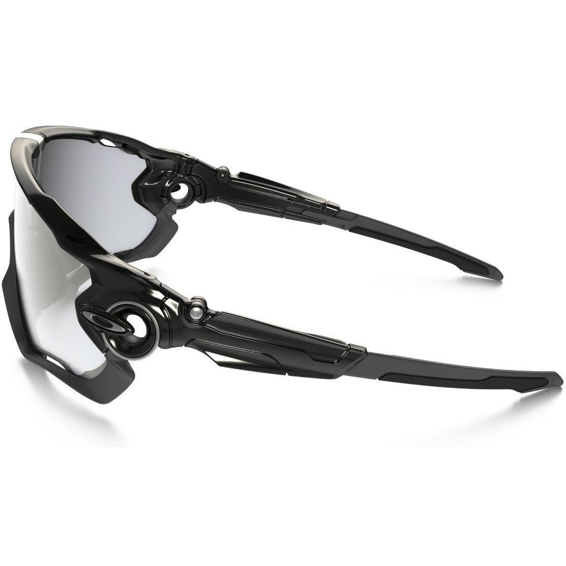 Oakley Jawbreaker Sport Sunglasses (Clear Black Iridium Photochromic/Polished Black) | Cycling Gears Hub - Cycling Gears Hub
