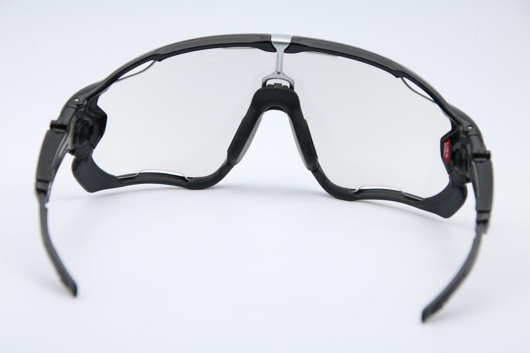 Oakley Jawbreaker Sport Sunglasses (Clear Black Iridium Photochromic/Polished Black) | Cycling Gears Hub - Cycling Gears Hub