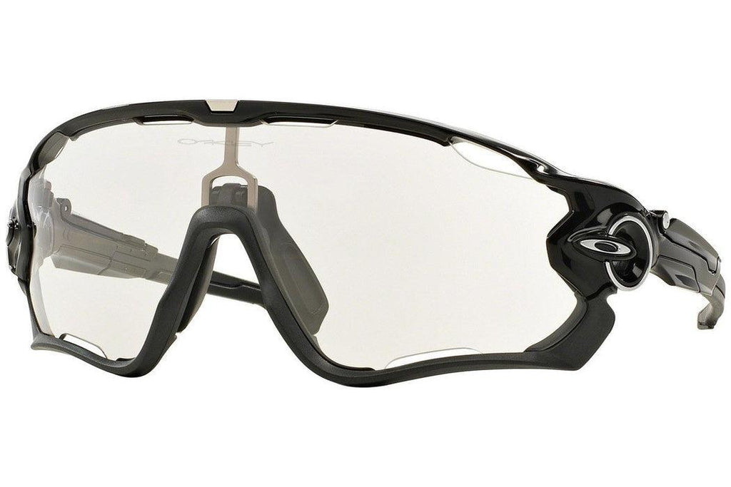 Oakley Jawbreaker Sport Sunglasses (Clear Black Iridium Photochromic/Polished Black) | Cycling Gears Hub - Cycling Gears Hub