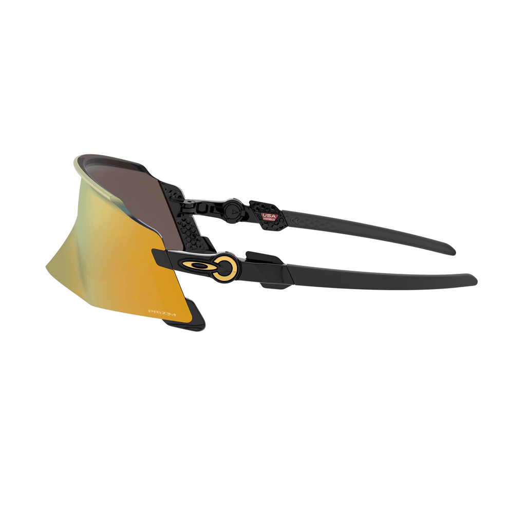 Oakley Kato Sport Sunglasses (Prizm 24K/Polished Black) | Cycling Gears Hub - Cycling Gears Hub