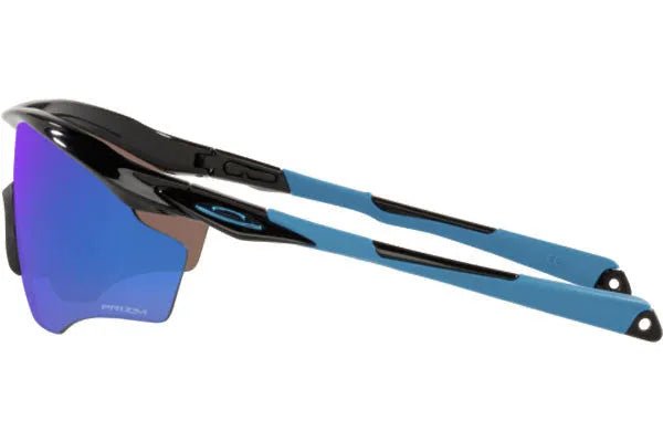 Oakley M2 Frame XL Sport Sunglasses (Prizm Sapphire/Polished Black) | Cycling Gears Hub - Cycling Gears Hub