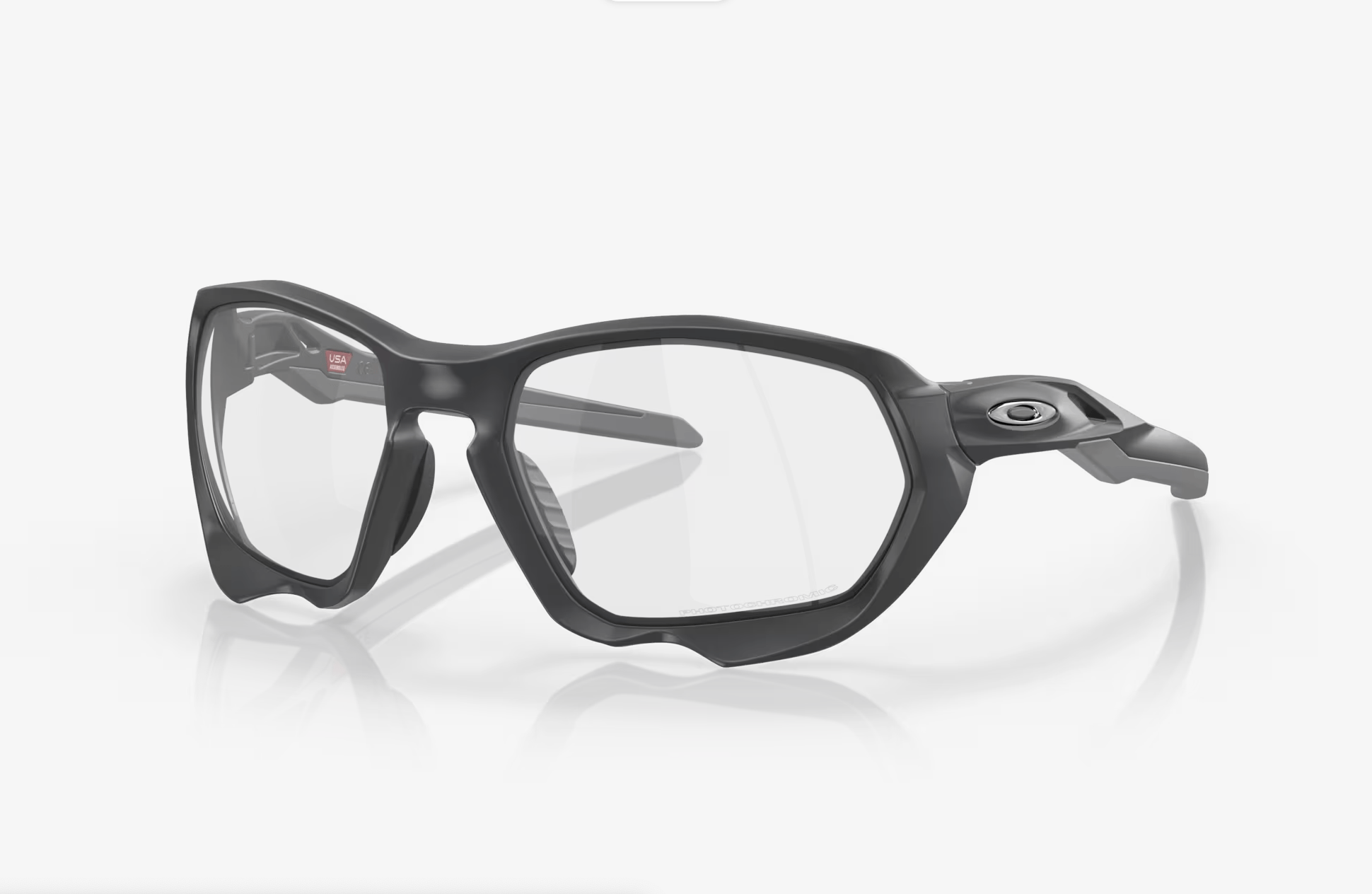 Oakley Plazma Matte Carbon Black Photochromic - Cycling Gears Hub