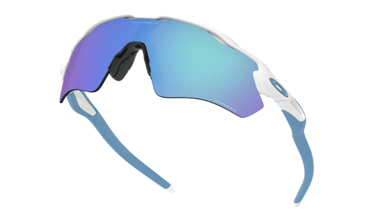 Oakley Radar EV Path Sport Sunglasses (Prizm Sapphire/Polished White) | Cycling Gears Hub - Cycling Gears Hub