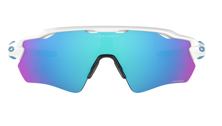 Oakley Radar EV Path Sport Sunglasses (Prizm Sapphire/Polished White) | Cycling Gears Hub - Cycling Gears Hub