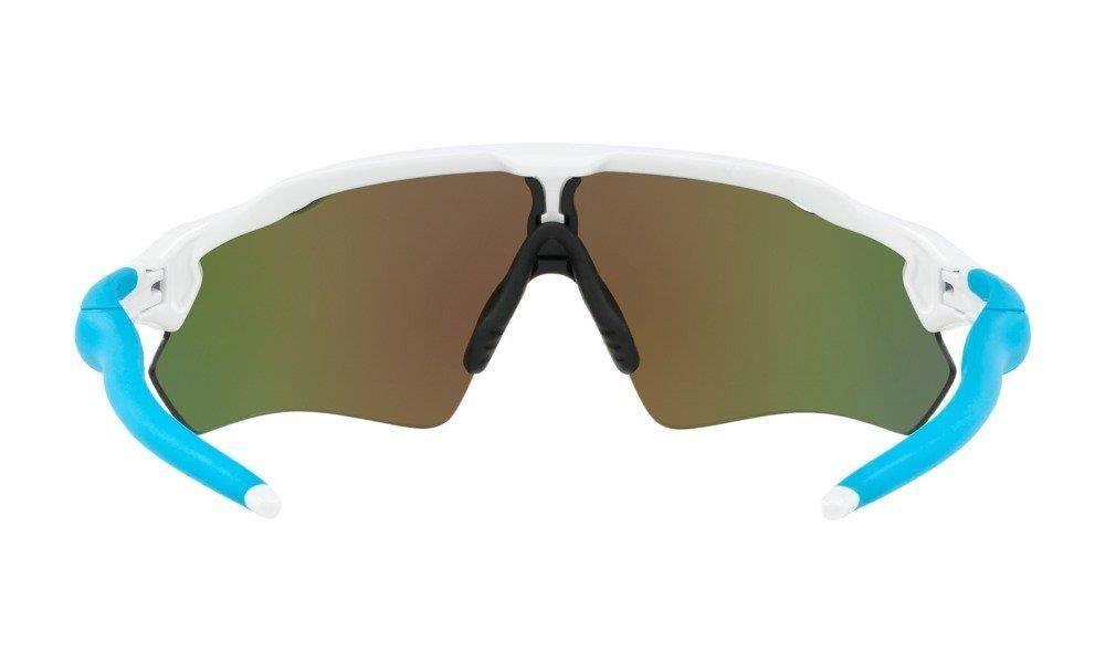 Oakley Radar EV Path Sport Sunglasses (Prizm Sapphire/Polished White) | Cycling Gears Hub - Cycling Gears Hub