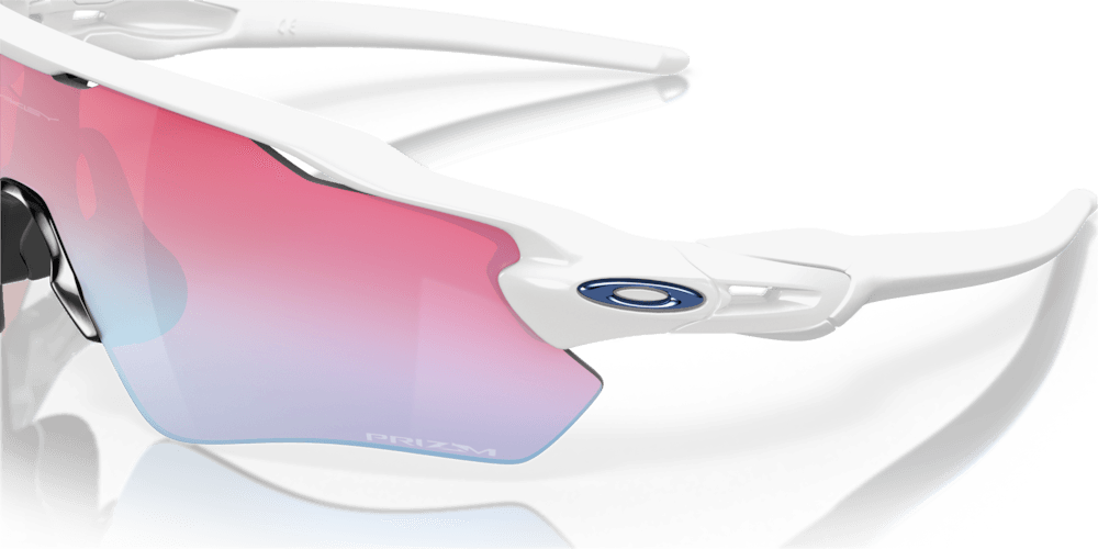 Oakley Radar EV Path Sport Sunglasses (Prizm Snow Sapphire/Polished White) | Cycling Gears Hub - Cycling Gears Hub
