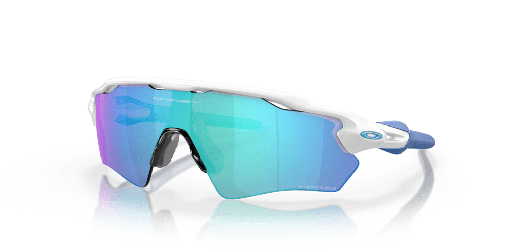 Oakley Radar EV XS Matte white Frame with Prizm Sapphire Lens - Cycling Gears Hub