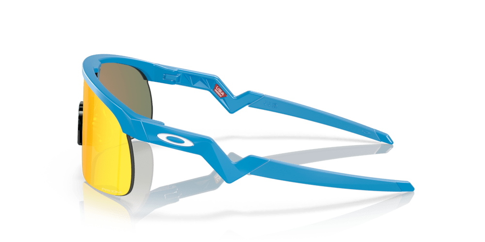 Oakley Resistor with Blue Frame and Prizm Ruby Lens - Cycling Gears Hub