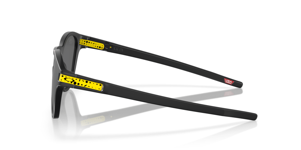 oakley sangalss 2024 Tour De France™ Latch prizm black Lenses with matte black ink Frame - Cycling Gears Hub