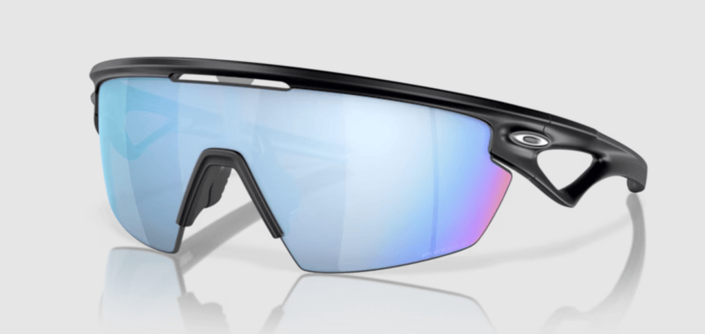 Oakley Sphaera Matte black with Prizm deep water polarized - Cycling Gears Hub
