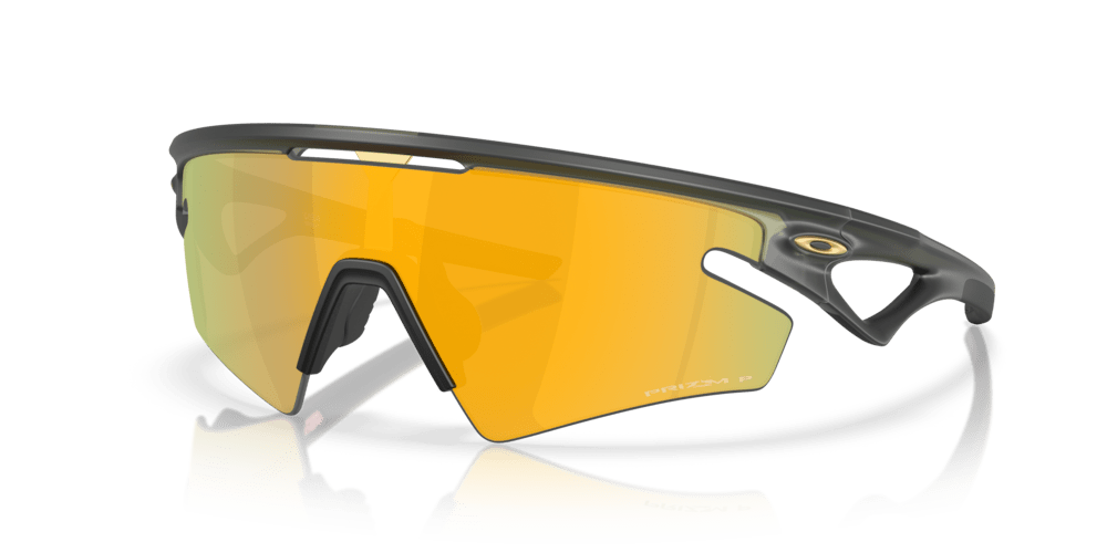 Oakley Sphaera Slash with matte olive ink Frame and prizm 24k polarized Lenses - Cycling Gears Hub