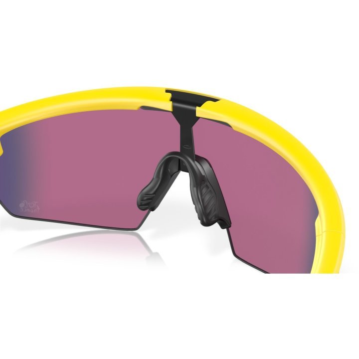 Oakley Sphaera Sport Sunglasses (Prizm Road/Matte Yellow) | Cycling Gears Hub - Cycling Gears Hub