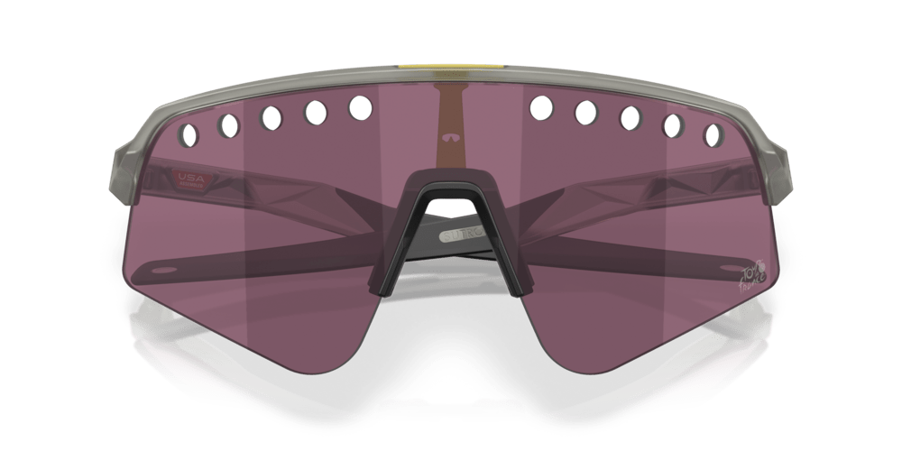 Oakley Sunglass 2025 Tour De France™ Sutro Lite Sweep prizm road black Lenses with tour de france matte grey ink Frame - Cycling Gears Hub