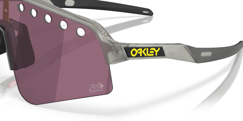 Oakley Sunglass 2025 Tour De France™ Sutro Lite Sweep prizm road black Lenses with tour de france matte grey ink Frame - Cycling Gears Hub