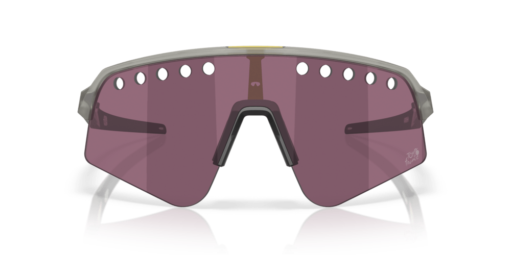 Oakley Sunglass 2025 Tour De France™ Sutro Lite Sweep prizm road black Lenses with tour de france matte grey ink Frame - Cycling Gears Hub