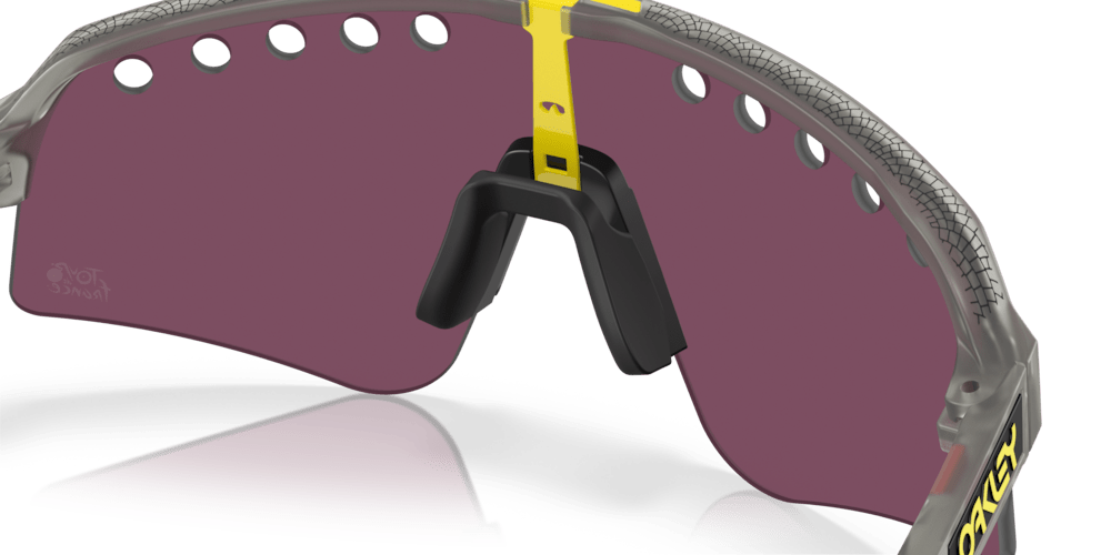 Oakley Sunglass 2025 Tour De France™ Sutro Lite Sweep prizm road black Lenses with tour de france matte grey ink Frame - Cycling Gears Hub