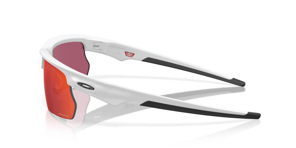 Oakley sunglass BiSphaera™ prizm field Lenses with matte white Frame - Cycling Gears Hub