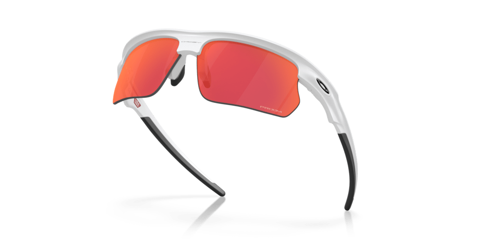 Oakley sunglass BiSphaera™ prizm field Lenses with matte white Frame - Cycling Gears Hub