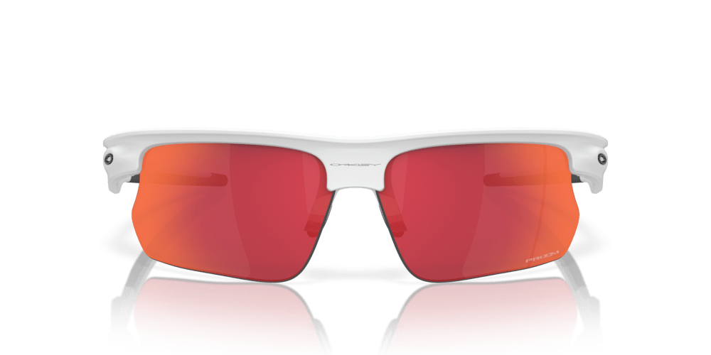 Oakley sunglass BiSphaera™ prizm field Lenses with matte white Frame - Cycling Gears Hub