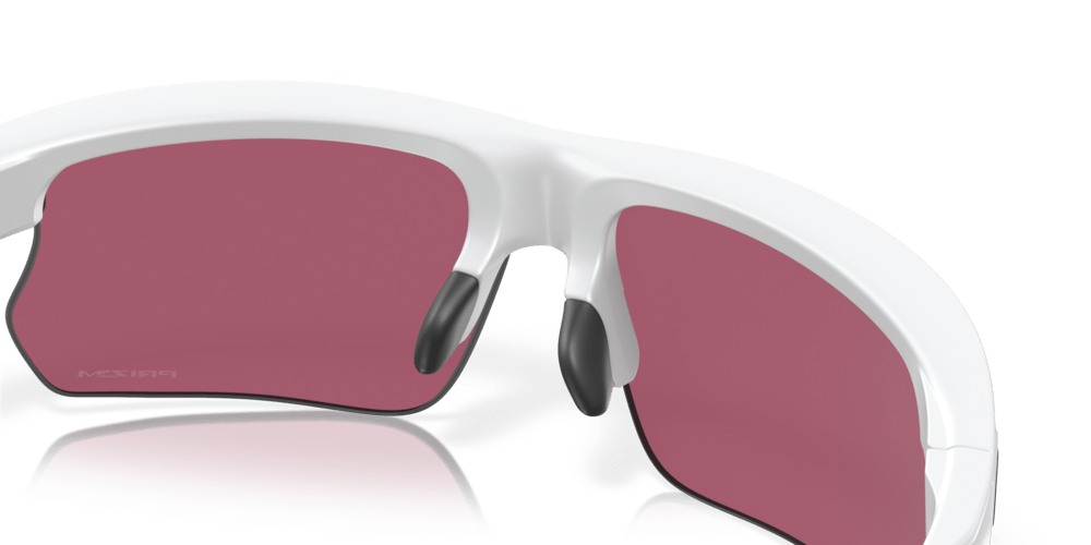 Oakley sunglass BiSphaera™ prizm field Lenses with matte white Frame - Cycling Gears Hub
