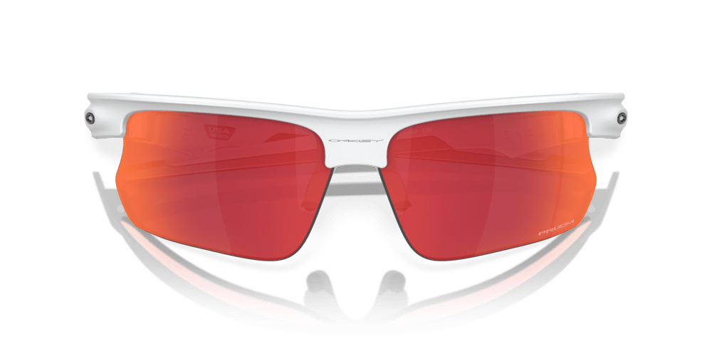 Oakley sunglass BiSphaera™ prizm field Lenses with matte white Frame - Cycling Gears Hub