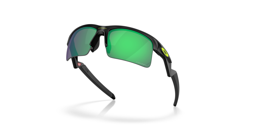 Oakley sunglass Capacitor (Youth Fit) Court Collection prizm road jade Lenses, with matte black Frame - Cycling Gears Hub
