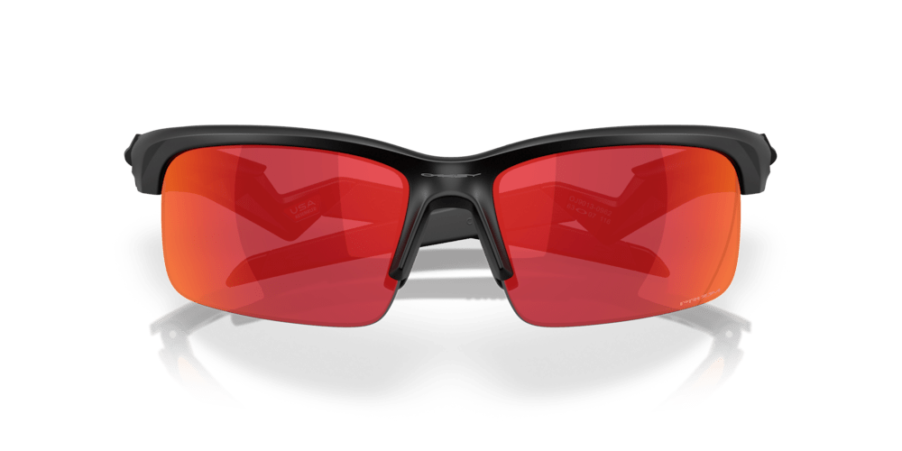 Oakley Sunglass Capacitor (Youth Fit) prizm field Lenses with matte black Frame - Cycling Gears Hub