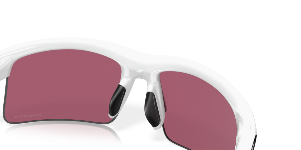 Oakley sunglass Capacitor (Youth Fit) prizm field Lenses with polished white Frame - Cycling Gears Hub