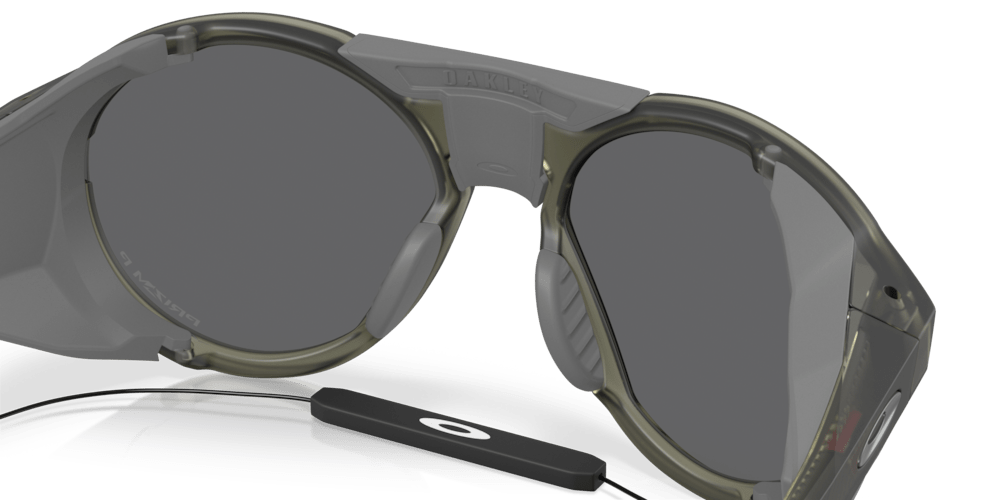 Oakley Sunglass Clifden Latitude Collection prizm black polarized Lenses with matte olive ink Frame - Cycling Gears Hub