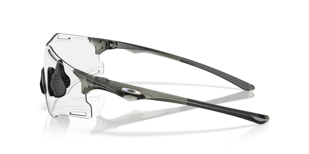 Oakley Sunglass Cybr Zero lear to black iridium photochromic Lenses with polished black Frame - Cycling Gears Hub