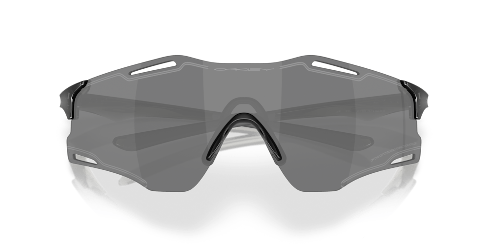 Oakley Sunglass Cybr Zero lear to black iridium photochromic Lenses with polished black Frame - Cycling Gears Hub
