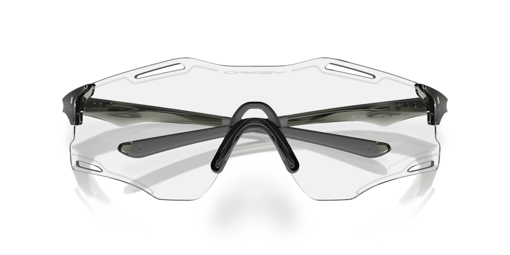Oakley Sunglass Cybr Zero lear to black iridium photochromic Lenses with polished black Frame - Cycling Gears Hub