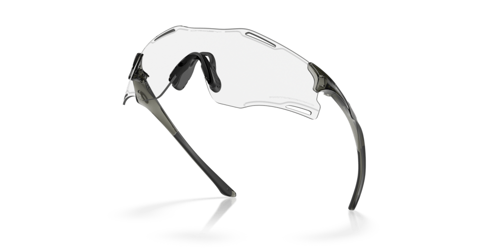 Oakley Sunglass Cybr Zero lear to black iridium photochromic Lenses with polished black Frame - Cycling Gears Hub