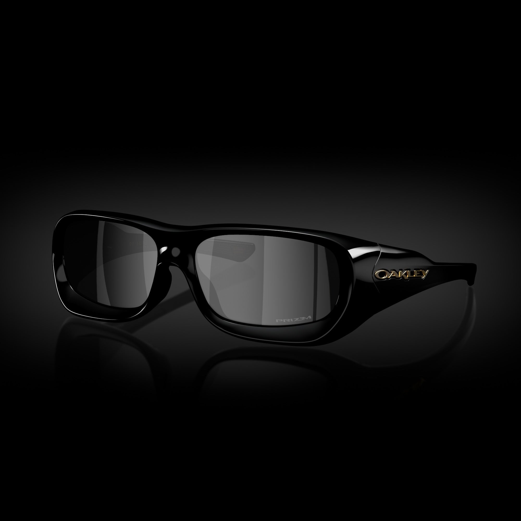 Oakley Sunglass De Soto prizm black Lenses with polished black Frame - Cycling Gears Hub
