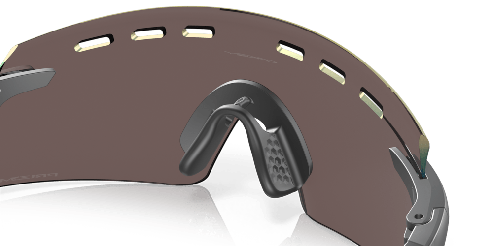 Oakley Sunglass Encoder Strike prizm 24k Lenses, with matte carbon Frame - Cycling Gears Hub