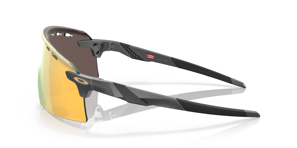 Oakley Sunglass Encoder Strike prizm 24k Lenses, with matte carbon Frame - Cycling Gears Hub