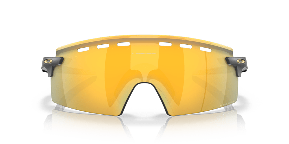 Oakley Sunglass Encoder Strike prizm 24k Lenses, with matte carbon Frame - Cycling Gears Hub