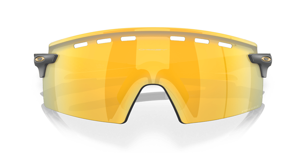 Oakley Sunglass Encoder Strike prizm 24k Lenses, with matte carbon Frame - Cycling Gears Hub