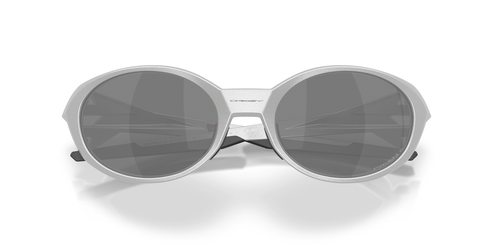Oakley Sunglass Eye Jacket™ Redux prizm black polarized Lenses, silver Frame - Cycling Gears Hub