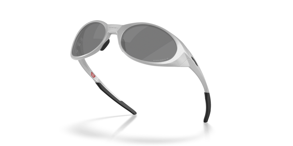 Oakley Sunglass Eye Jacket™ Redux prizm black polarized Lenses, silver Frame - Cycling Gears Hub
