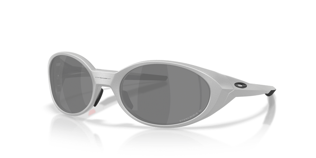 Oakley Sunglass Eye Jacket™ Redux prizm black polarized Lenses, silver Frame - Cycling Gears Hub