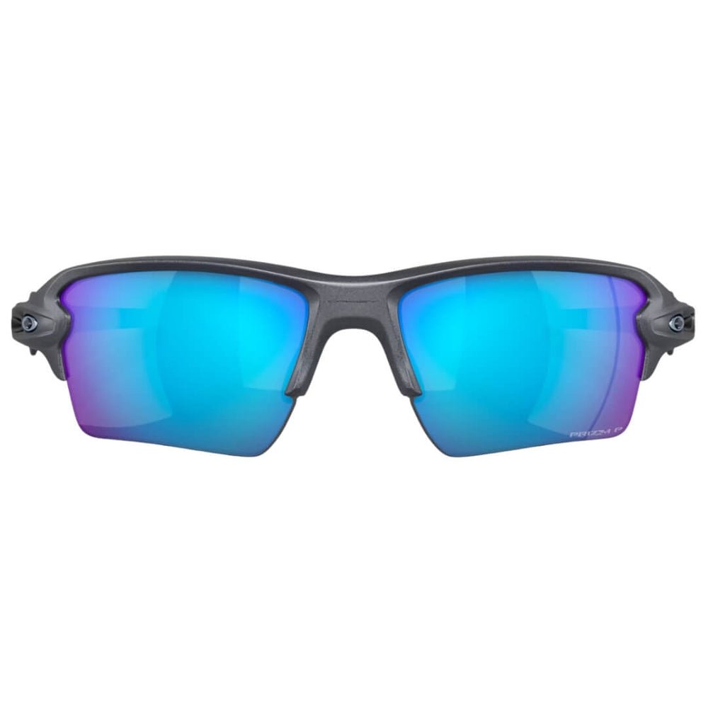 Oakley Sunglass Flak 2.0 XL Blue Steel Prizm Sapphire Polarized - Cycling Gears Hub