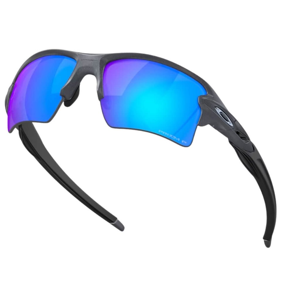 Oakley Sunglass Flak 2.0 XL Blue Steel Prizm Sapphire Polarized - Cycling Gears Hub