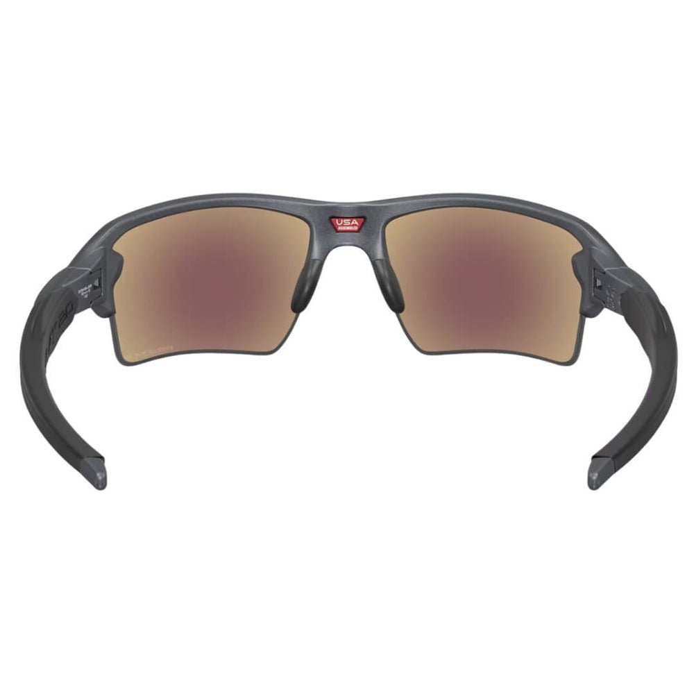 Oakley Sunglass Flak 2.0 XL Blue Steel Prizm Sapphire Polarized - Cycling Gears Hub