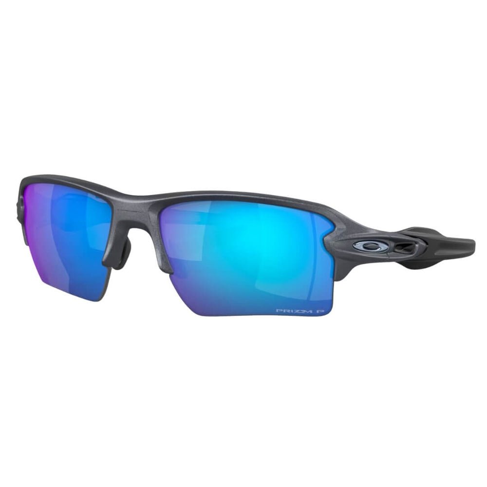 Oakley Sunglass Flak 2.0 XL Blue Steel Prizm Sapphire Polarized - Cycling Gears Hub