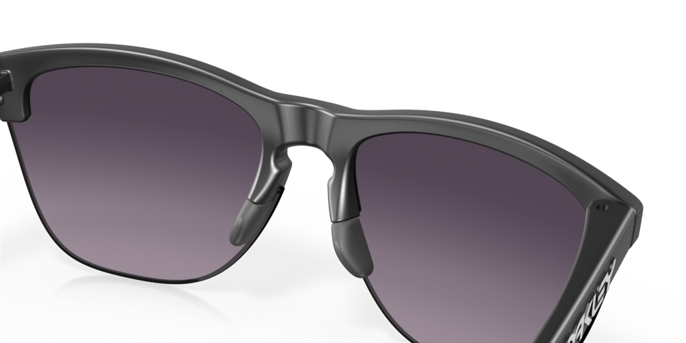 Oakley sunglass Frogskins™ Lite prizm grey gradient Lenses with matte black Frame - Cycling Gears Hub