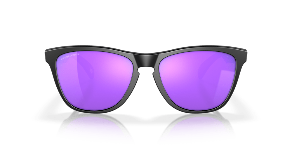oakley sunglass Frogskins™ prizm violet Lenses, matte black Frame - Cycling Gears Hub