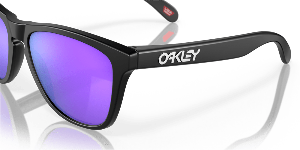 oakley sunglass Frogskins™ prizm violet Lenses, matte black Frame - Cycling Gears Hub