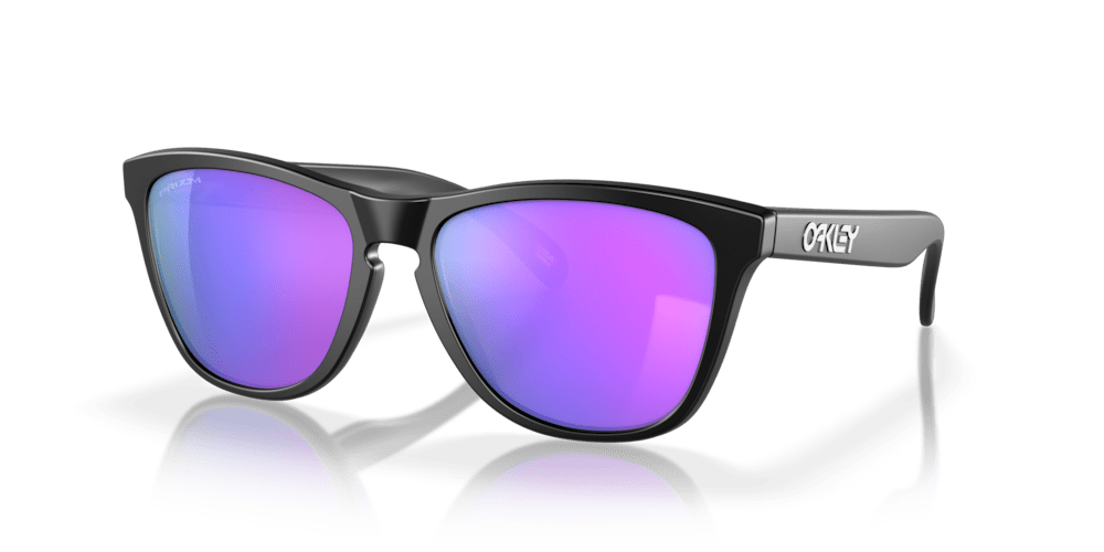 oakley sunglass Frogskins™ prizm violet Lenses, matte black Frame - Cycling Gears Hub